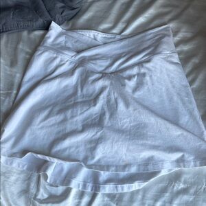 PINK Victoria's Secret White Mini Skirt